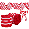 Burlap Ribbons SRIB-WH0011-384A-1