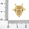 Brass Micro Pave Cubic Zirconia Pendants KK-K339-10A-03-3