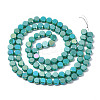 Electroplate Glass Beads Strands EGLA-Q125-002-A02-2
