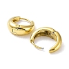 Ion Plating(IP) 304 Stainless Steel Polishing Hoop Earrings EJEW-G366-01G-2