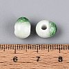 Handmade Crackle Porcelain Beads PORC-Q008-06B-05-3