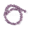 Synthetic Coral Dyed Carved Beads Strands CORA-K009-06A-3