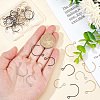 48Pcs 6 Style 316 Surgical Stainless Steel Earring Hooks STAS-UN0047-36-3