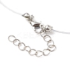 Lampwork Pendant Necklaces for Women NJEW-JN04800-6