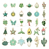 30Pcs 30 Style Alloy Enamel Pendants ENAM-YW0002-10-1