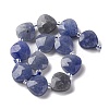 Natural Blue Aventurine(Dyed & Heated) Beads Strands G-P570-E08-02-3