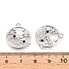 Alloy and Rhinestone Pendants PALLOY-T092-18A-P-3