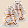 2Pcs Linen Bread Print Pouches AJEW-CP0003-81B-5