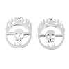 Tarnish Resistant 304 Stainless Steel Pendants LS-STAS-N095-015-1