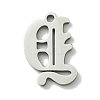 Non-Tarnish 201 Stainless Steel Pendants STAS-B055-01P-Y-1
