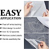 2 Sheets 2 Style  Glitter Hotfix Rhinestone DIY-GF0006-60-5