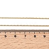 304 Stainless Steel Boston Chain Necklaces STAS-O053-16G-3