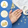 104Pcs 26 Styles Letter A~Z 304 Stainless Steel Alphabet Letter Charms STAS-FS0001-66-2