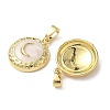 Brass Enamel Pendants KK-I371-29G-01-2