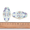 Rack Plating Alloy and Enamel Big Pendants X1-ENAM-T021-29D-3