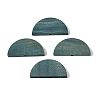 Painted Natural Wood Beads WOOD-T021-05B-05-1