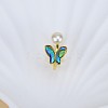 Natural Freshwater Pearl with Natural Shell Cuff Rings WGACE42-12-1