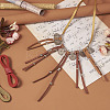 20 Strands 20 Colors Flat Imitation Leather Cord WL-TA0001-01-8