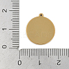 Ion Plating(IP) 304 Stainless Steel Pendants STAS-U019-27G-3