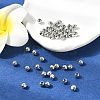 SHEGRACE Brass Textured Round Beads XGRPCU874-297P-4