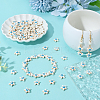 100Pcs Synthetic Turquoise Enamel Beads Strands G-PA0002-24-4