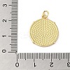Rack Plating Brass Enamel Pendants KK-C052-35G-01-3