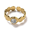 Ion Plating(IP) 304 Stainless Steel Open Cuff Rings STAS-Z060-15G-02-2