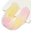Transparent Painted Glass Beads Strands X1-DGLA-A034-T4mm-A25-1
