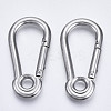Tarnish Resistant 304 Stainless Steel Rock Climbing Carabiners STAS-N087-23A-01-1