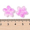 Transparent Spray Paint Glass Beads GLAA-Z011-07C-3