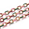 304 Stainless Steel Enamel Cable Chains CHS-ZX006-06G-1