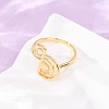 Brass Finger Rings for Women KK-CBA3D94-02G-3