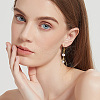 100Pcs Alloy Rhinestone Faceted Teardrop Charms FIND-SC0013-99-4