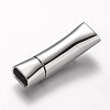 Tarnish Resistant Smooth Surface 304 Stainless Steel Rectangle Magnetic Clasps LS-STAS-I045-08-2