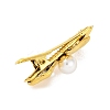 Starfish & Shell Shape 304 Stainless Steel Alligator Hair Clips LS-STAS-Z096-05G-2