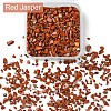 50G Natural Red Jasper Chip Beads G-YW0001-65-2