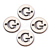 Unfinished Natural Poplar Wood Links Connectors WOOD-S045-140A-01G-1