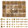 1200Pcs 24 Styles Tibetan Style Alloy Beads Sets TIBEB-PH0005-10-1