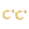 304 Stainless Steel Stud Earrings for Women EJEW-L296-033G-01-4