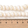 Natural Cultured Freshwater Pearl Beads Strands PEAR-A006-29C-X-5