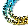 Electroplate Non-magnetic Synthetic Hematite Beads Strands G-N337-02-3