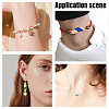 30Pcs 5 Colors Religion Alloy Enamel Connector Charms FIND-GO0001-62-7