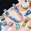 6Pcs 6 Colors Polyester Ribbons OCOR-FH0001-48A-4