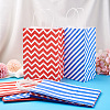 Magibeads 16Pcs 8 Style kraft Paper Bags CARB-MB0001-07-5