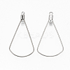 Tarnish Resistant 304 Stainless Steel Wire Pendants LS-X-STAS-T051-004-2
