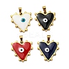 Ion Plating(IP) 304 Stainless Steel Pendants STAS-C078-02G-1