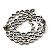Electroplated Synthetic Non-magnetic Hematite Beads Strands G-L613-Z01-01L-2