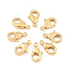 SHEGRACE Brass Lobster Claw Clasps XGR0010G-04G-1