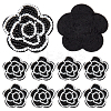 10Pcs Flower Cloth Ornament Accessories DIY-GA0009-21-1