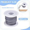 20M 4 Colors Hollow Pipe PVC Tubular Synthetic Rubber Cord OCOR-HY0001-39-2